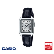 CASIO นาฬิกาข้อมือ CASIO รุ่น LTP-V007L-7B1UDF สายหนัง สีดำ black One