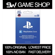 Malaysia PSN MY PlayStation Game Gift Card RM30 50 100 200 MYR [Auto]