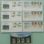 1997年絶版香港候鳥及香港貝殼首日封及香港貝殼特別郵票系列1997 HK Migratory Birds &amp; Seashells official first day covers &amp; HK Seashells special stamps serie