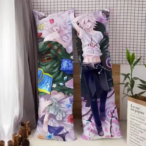 Anime Danganronpa Hugging Pillow Case Body Dakimakura Otaku Waifu Pillowcase Custom DIY Nagito Komae