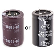 35x50mm 80V 10000uF tụ điện Lọc hiện tại ngưng cho âm thanh AM