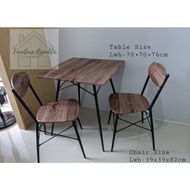 ◄Dining set 2seater only