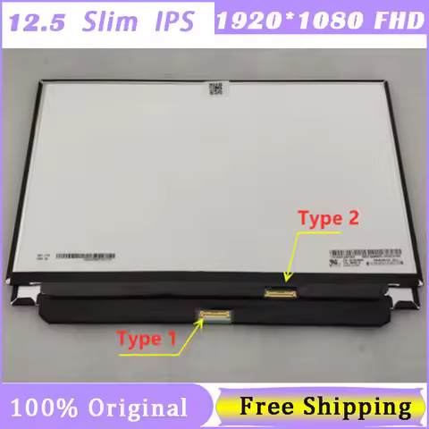 12.5'' IPS FHD Laptop LCD Screen Matrix N125HCE-GN1 NV125FHM-N82 B125HAN02.2 M125NWF4-R3 LP125WF2-SP
