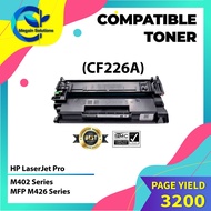 CF226A CF 226A Compatible Toner Cartridge HP26A 26 A LaserJet Pro M402 M402d M402dn M402dne M402dw M