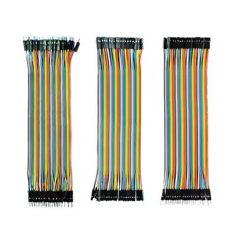 20cm 2.54mm 1pin Female to Female Male to Female Male to Male jumper wire Dupont cable