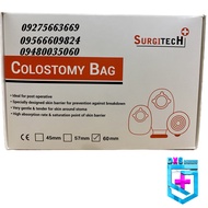 SURGITECH COLOSTOMY BAG  MES