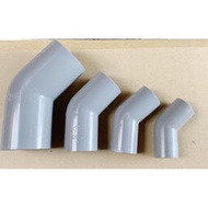南亞 塑膠管零件 PVC OL 集水彎頭 L型接頭  45度彎頭 1/2”、3/4”、1”、1-1/4”、1-1/2”