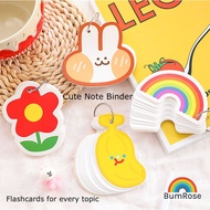 Cute Flashcards Notes Binder