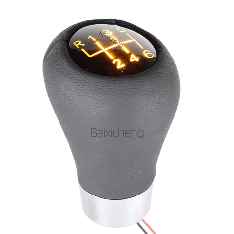 5/6 Speed Car LED Gear Shift Knob Head For BMW X6 Z5 M3 M4 M5 F20 F25 F26 F30 E23 E30 E32 E36 E38 E4