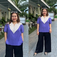 Pleatbynisa เสื้ออัดพลีท A747 เนื้อผ้าPolyester100%