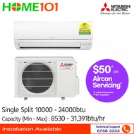 Mitsubishi Single Split AirCon 10000BTU TO 24000BTU