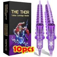 10-Pack of Sterilized Disposable Tattoo Needles for Linework and Shading with Rotary Tattoo Machines
