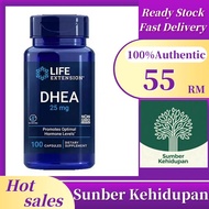 DHEA 25 mg, 100 capsules [Life Extension: Exp 04/27] 100% Authentic-sumber kehidupan