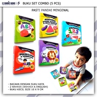 [FZSmartBook] Buku bergambar Pasti Mengenal ABC 123 Makanan Sayur-sayuran Pekerjaan Haiwan Kamus Ber