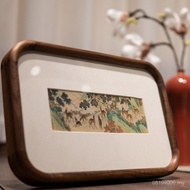 Swing Table Wash Photo Round 27cm Handmade Wall-Hanging Picture Frame a3a4 Perforation-Free Mounting