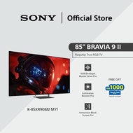 [NEW] Sony BRAVIA 9 II | Flagship True RGB | RGB LED | XR Processor with AI | 4K Ultra HD | 120Hz | 