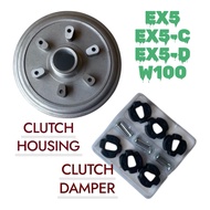 EX5 EX5-C EX5-D EX5 DREAM WAVE100 W100 CLUTCH HOUSING MANGKUK CLUTCH / CLUTCH GEAR DAMPER
