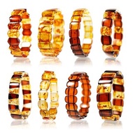 【正佳珠寶】蜜蠟琥珀 高品琥珀手排 翳珀 血珀 蟲珀 水膽珀 藍花