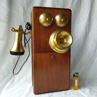 PROMO Pajangan Vintage Telepon Dinding Italy FUNGSI