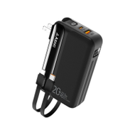 Asaki Powerbank 20000mah พาวเวอร์แบงค์ มอก. 22.5w จอ Led สายชาร์จ4in1 รุ่น A-b3201p - รับประกัน 1 ปี