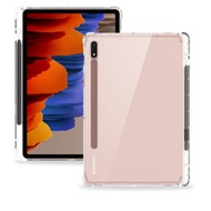 Transparent Case with S-Pen Holder for Samsung Galaxy Tab S11 Ultra S10 FE+ 2025 Tab S9 Ultra / Tab 