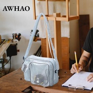 [AWHAO] Clear Tool Bag PVC Bag Engineer Bag Dustproof for Hiking Technician Garage Camping
