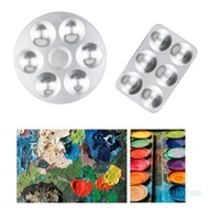 Zuo Metal Paint Palette 6 Well 10 Well 12 Well Paint Tray Watercolor Oil Palette Paint Mixing Palett