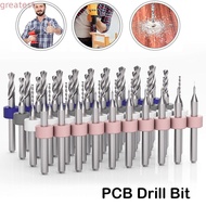 GREATMY PCB Drill Bits Multifunctional PCB Twist Drill Wood CNC Drill Carbide CNC Milling Cutter