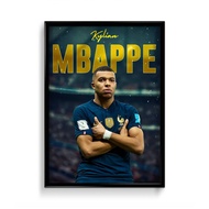 Football Photo | Kylian Mbappe Poster Wall Painting | Football Room Decor Poster | Photo Frames for 