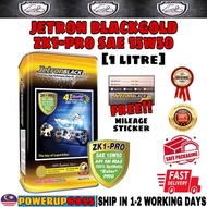 JETRON BLACKGOLD ZK1-PRO 15W50 SN MA2 1L 100% FULLY SYNTHETIC ESTER PRO BIG BIKE ENGINE OIL MINYAK H
