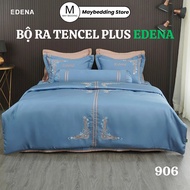 Bộ Chăn Ga Gối Tencel Plus100s EDENA Cao Cấp Mã 906 Hàng Chính Hãng