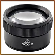 [chasoedivine.] Jewelers Eye Glass 40X30 Loupe - Portable Magnifying Loop for Jewelry Repair and Ins