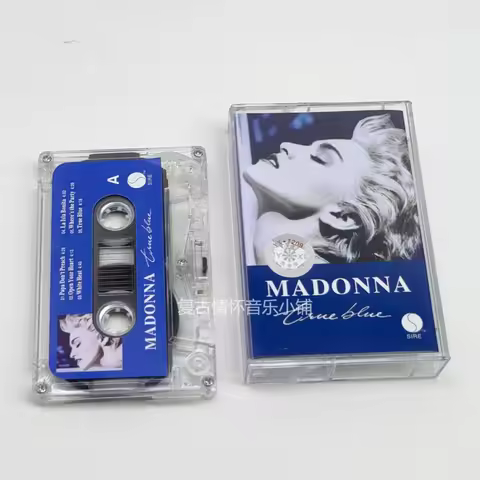 Classic Madonna Ciccone Music Tape True Blue Album Cassettes Cosplay Walkman Recorder Car Soundtrack