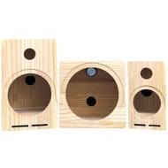 Speaker pengubahsuaian audio kereta untuk kegunaan rumah dengan penutup kayu padu 4-inci, 5-inci, 6.