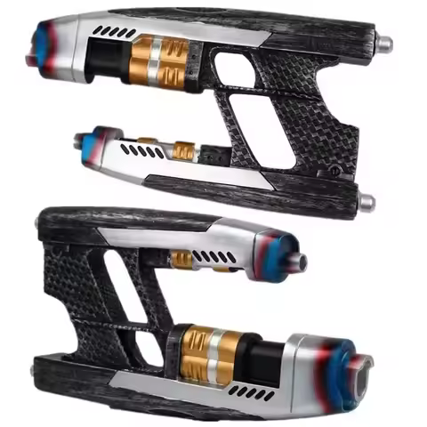 qq78Request7Movie Star Lord Blaster Resin 1:1 Replica Cosplay for Guardians of The Galaxy Peter Quil