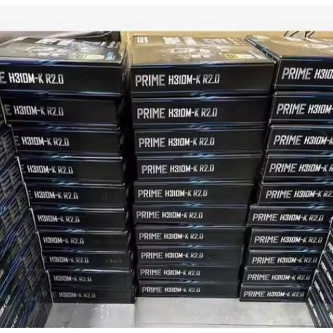 Used H310M-K R2.0 Motherboard LGA1151 Supports 6th 7th 8th 9th Gen CPU Retail Color Box In Stock for