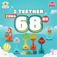 IQAngel - Rattle Teether Toy Baby Teether & Rattle Toy