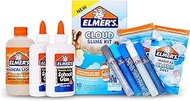 Elmer's Elmer’s Cloud Slime Kit | Slime Supplies Include Elmer’s White School Glue, Elmer’s Glitter Glue Pens, Magical Cloud Dust, Magical Liquid Slime Activator, 10 Count