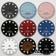 PALUXEY Multi‑Color BB58 29mm Black Gray Watch Dial Luminous Watch Faces For NH35 NH36 ETA 2824 2836