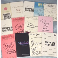 OFFICIAL PHOTOCARD RANDOM GATCHA ALL GIRLGROUP AESA STAYC ROCKETPUNCH NEWJEANS IZONE EUNBI KEP1ER WO