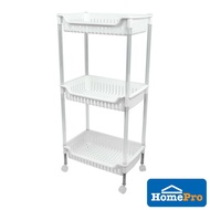 KEYWAY PLASTIC SHELF AP373 W39.6xD25.4xH83.2CM WHITE