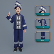 Ethnic Costume Guangxizhuang Ethnic Children's Costume Ethnic Costume Boys Miao Ethnic Minority Ethn