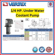 VERTEX TAIWAN VWP-0415 0424 1/4hp under water coolant pump 220v