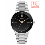 BULOVA 96E117 MILLENNIA BLACK Quartz Black Dial Men's Watch