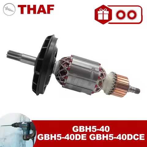 AC 220V 240V GBH5-40 GBH5-40DE GBH5-40DCE Armature Rotor For BOSCH Hammer Drill Spare Parts Rotary H