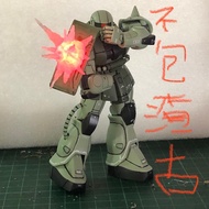 Robot 魂 特效 LED 爆炸煙件，並不包括圖中渣古。合 Robot 魂、高達模型