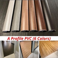 ( SABAH ) PVC A Profile (Accessories Lantai) A-profile Reducer SPC Vinyl Floor Flooring