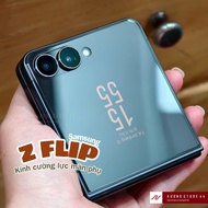 Samsung Z Flip 7 tempered glass, transparent secondary screen, anti-peeping screen protector