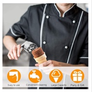 Big Volume Scoop Cylindrical Ice Cream Scoop with Trigger Release Ice Cream Accessories