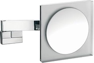 Emco 109606004 Rectangular Cosmetic Mirror with Lighting Dimmable Bathroom Mirror with Articulated A